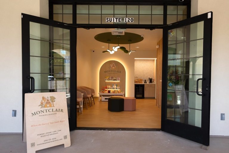 Montclair Pediatric Dentistry entrance interior view.