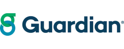 Guardian logo with blue-green design